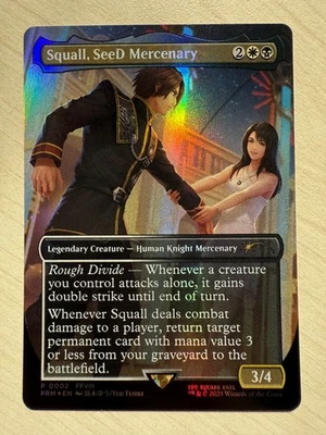 MTG SSP 0002 Squall, SeeD Merce NM EN FOIL Standard Showdown Promos - Image 1 of 2