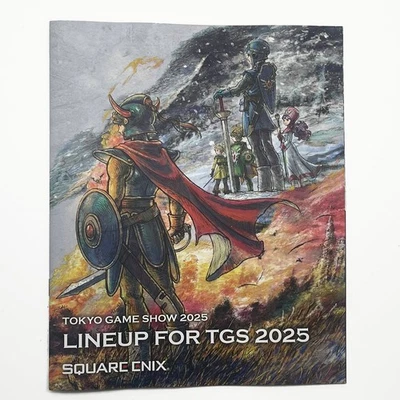 SQUARE ENIX TGS2025 Tokyo Game Show 2025 Catalog booklet Japan - Image 1 of 4