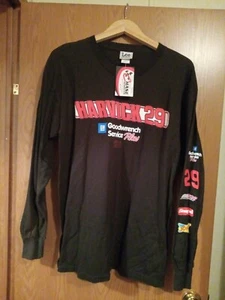 Chase Long Sleeve Kevin Harvick 29 Mens L T Shirt Goodwrench NASCAR NWT 2001 B10 - Picture 1 of 3