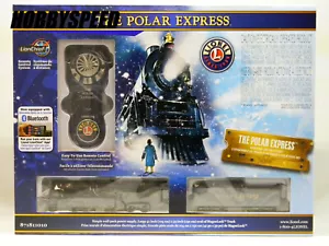 JUEGO DE TREN EXPRESO POLAR ESCALA LIONEL HO trineo santa vía remota 871811010 NUEVO - Imagen 1 de 11