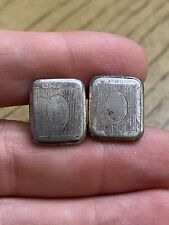 Hayward USA Sterling Silver 925 Vintage Signed Cuff Links Estate Jewelry