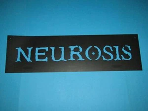 Neurosis - Promo Schild, Werbeschild, Template, Schablone 60,6 x 17,2 cm - Bild 1 von 12