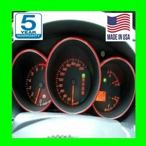 FITS MASERATI RED 12FT TRIM MOLDING ACCENT KIT ROLL INTERIOR DOORS GRILLE DASH - Picture 1 of 8