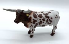 Big Country Farm Toys Rubber Texas Longhorn Steer Cow Toy 5-1/2”