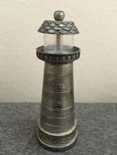 Lighthouse Shaped Salt Shaker Godinger Silver Art Co