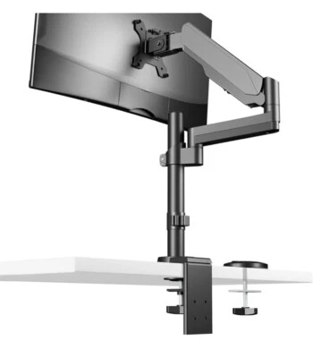 Wali GSDM001 Monitor Desk Mount for Up to 32" Monitors - Black - Image 1 of 4