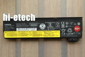 48Wh Genuine 68+ Battery for Lenovo ThinkPad T550 T560 W550s X250 X260 X270 - Picture 1 of 2