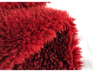 Faux Lamb Fur Fabric for DIY Crafting Apparel Bedding Throw Accessory 45x160cm - Picture 1 of 20