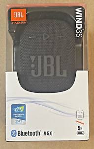 JBL Wind 3S Portable Waterproof Bluetooth Handlebar Speaker & USB Charging Cable
