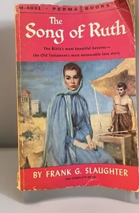 THE SONG OF RUTH Frank G. Slaughter 1ST PERMA PRINTING Biblical Romance - Foto 1 di 2
