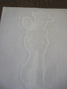 Disney Movie Club farbiger Eisentransfer Toy Story Woody Holding Forky 2019 - Bild 1 von 3
