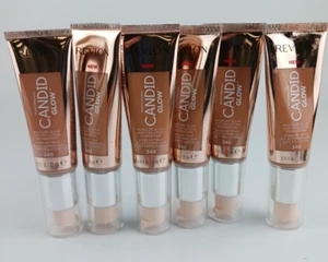 6 PACK REVLON PHOTOREADY CANDID GLOW MOISTURE GLOW FOUNDATION 340 TRUE BEIGE - Picture 1 of 5