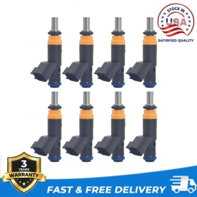 Inyector de combustible 8 piezas para Ram 1500 2500 3500 2011-18 Jeep Grand Cherokee Commander Foto 1 de 4