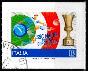 REPUBBLICA 2020 - Napoli vincitore della coppa Italia 2020 (USATO)