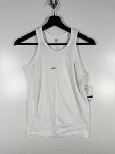 BNWT Athleta Girl Kids Power Up Tank Top Racerback Lightweight White Sz L 12 - Picture 1 of 7