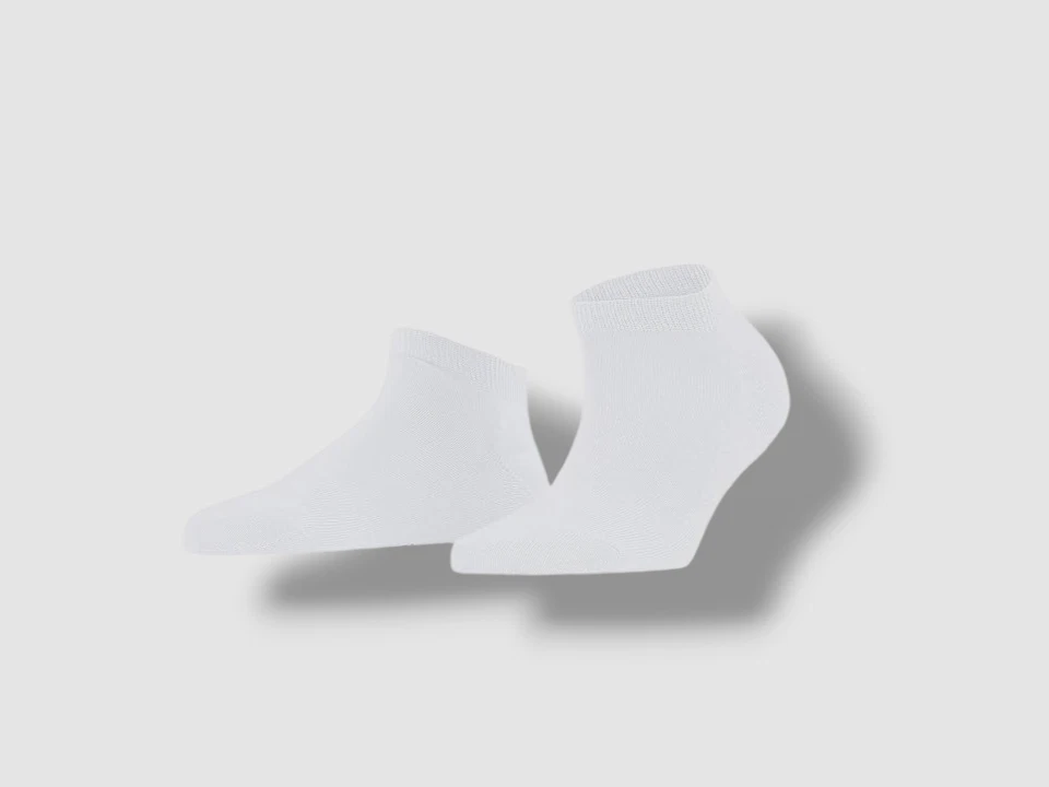 Falke Women's White Cotton 1-Pair Family Cotton Low Cut Socks US Size 8-10.5 - Image 1 of 1