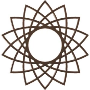 Ekena Millwork Ceiling Medallion 1"X32"X32" Architectural Grade Pvc Pierced - Picture 1 of 5