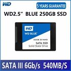 WD Blue 2.5"" 250GB SATAIII 3D NAND Internal SSD Hard Drive Western