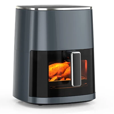 HOMEFLA Freidora de Aire 6 Cuartos de Capacidad con Ventana Freidora de Aire Cuadrada 12 en 1 Freidora de Aire Foto 1 de 4