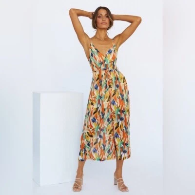 Mameluco Saints + Secrets Play Again naranja salvaje maximalista colorido tamaño pequeño Foto 1 de 4