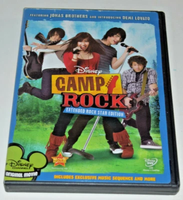 Camp Rock (DVD, 2008) Extended Rock Star Edition - Image 1 of 4
