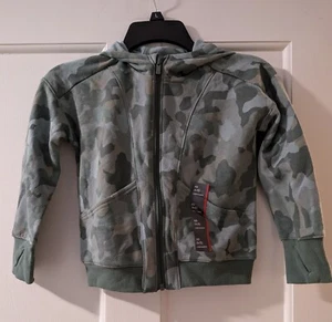 All In Motion Girls Hooded Camouflage Sweatshirt Size 4/5 - Picture 1 of 4