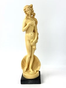 Statua in alabastro firmata Santini italiana XX secolo "Nascita di Venere" - Foto 1 di 20