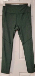 Leggings attivi outdoor voci verdi compressione allenamento palestra donna taglia media - Foto 1 di 3