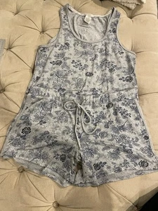 Lucky Brand Floral Print 2pcs Sleepwear Set EUC, Medium - Picture 1 of 9