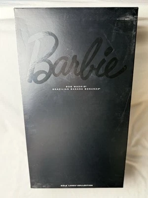 BOB MACKIE BRAZILIAN BANANA BONANZA BARBIE DOLL W3515 GOLD LABEL 2012 NRFB - Image 1 of 4