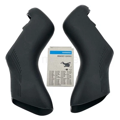 Shimano ULTEGRA ST-R8170 Shifters Rubber Hoods Black Y0NS98010 - Image 1 of 4