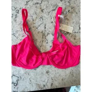 Aerie 34D Smoothez bra- NWT hot pink full coverage unlined discontinued color  - Picture 1 of 2