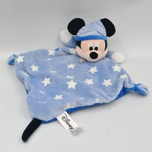 Doudou plat Mickey bleu blanc étoiles DISNEY - 36148 - Photo 1/2