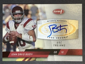2008 Sage Aspire Autograph #A5 JOHN DAVID BOOTY USC Trojans Rookie Card RC AUTO - Picture 1 of 2