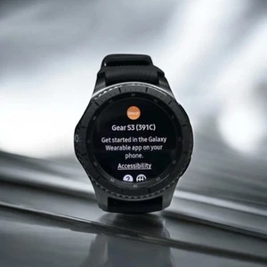 SAMSUNG Galaxy Gear S3 Frontier Cyfrowy smartwatch Doskonały JAPONIA - Zdjęcie 1 z 5