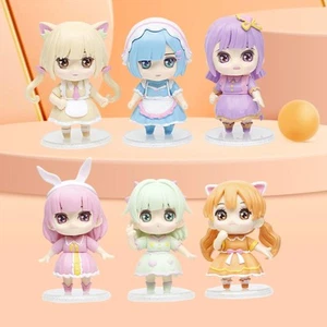 6 Pieces Princess Figurines Trendy Toys Party Supplies Theme Party Favors - Picture 1 of 7