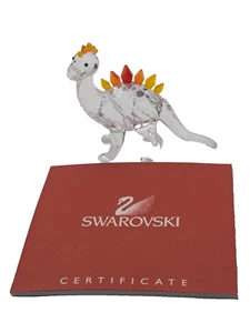 Swarovski Crystal Figure Dino Dinosaur #268204 Genuine w Box-Mint-Free Shipping - Picture 1 of 12