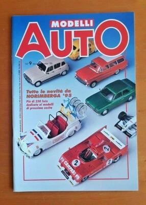 MODELLI AUTO ANNO 1995 N° 9 - NORIMBERGA '95 - BUGATTI EB 112 - FORD MONDEO 16v - Immagine 1 di 4
