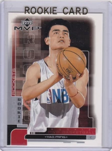 YAO MING ROOKIE CARD 2002 Upper Deck MVP Basketball RC China HOUSTON ROCKETS HOF - Picture 1 of 2