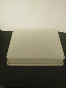 Tupperware Storage Tray Clear Sheer Lid 623-2 only LID Vintage 14.75" x11" - Picture 1 of 5