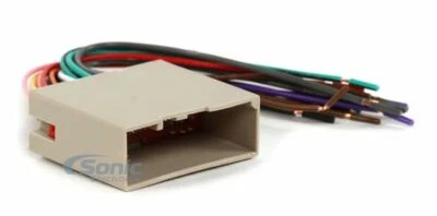 Arnés de cables estéreo de repuesto Scosche FD23B para vehículos Ford 2003-09 Foto 1 de 4