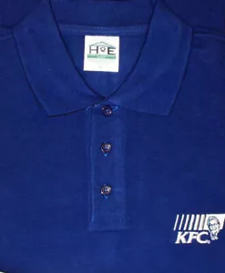 KFC POLO SHIRT KENTUCKY FRIED CHICKEN UNISEX GENUINE WORKWEAR UNIFORM - Picture 1 of 2