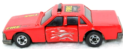 VINTAGE HOT WHEELS FIRE CHIEF CRACK UP AUTO LOSE - Bild 1 von 4