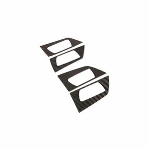 For Toyota RAV4 2013-2018 Real Carbon Fiber Inner Door Bowl Cup Frame Trim 4PCS - Picture 1 of 9