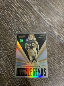 2021 Prestige Living Legends #LL-21 Jeremy Shockey - New York Giants - Picture 1 of 1