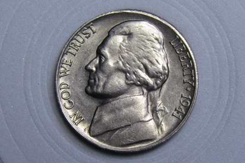 1941 S Jefferson Nickel W/DDR ON "UNITED" &"STATE'' W/O FS RAW COIN CIRCULATED Cover