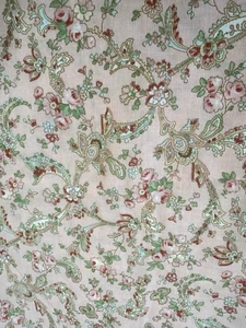 Moda Fabrics 3 Sisters Faded Memories Soft Pink Floral Cotton 110x108" Piece - Picture 1 of 7