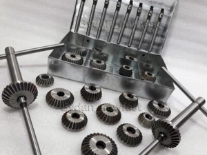 33 x VALVE SEAT CUTTER SET HIGH CARBON STEEL 1.1/8 TO 2.1/8" 45 DEG TARRIF PAID - Picture 1 of 3