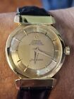 1950 Omega Seamaster 352 18k Gold Bumper Automatic 14324 Hooded Lug Deluxe 34mm