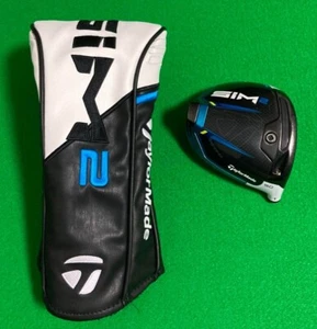 TaylorMade SIM2 9.0° Driver Head Only RH Right Handed Golf w/ Head Cover Used - Picture 1 of 10